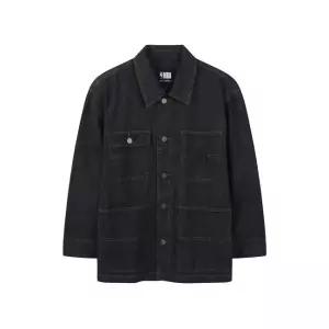 NBA 워크웨어 데님 셔츠 자켓 블랙 456112