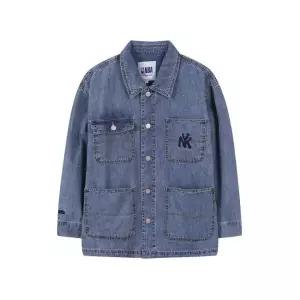 NBA 워크웨어 데님 셔츠 자켓 인디고 456113