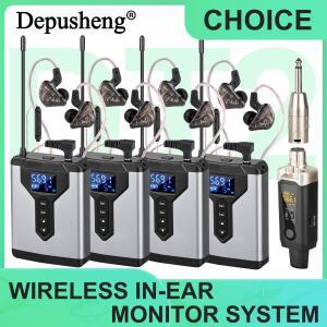 스테레오 UHF 인이어 모니터링 무선 시스템 DT1/2/4 라이브 음악 무대 공연 스튜디오용 송신기 or 수신기