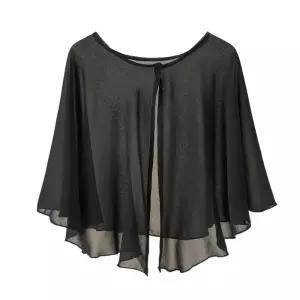 여름 겨울 캐주얼 컬러 망토 랩 케이프 시원한 솔리드