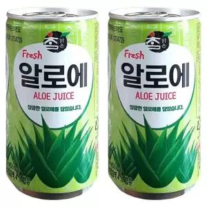 참맑은 알로에 175ml x 60캔 30캔x2박스 참맑은알로에 알로에 알로에음료