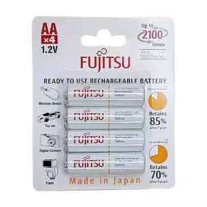 후지쯔 HR-3UTC 4B 충전건전지 배터리 2000mAh AA 4알 충전지