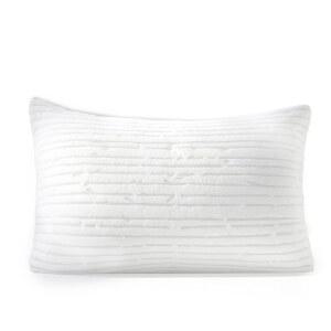 클라라 클라크 메모리 폼 베개 1개, 수면용 퀸 사이즈 침대 베개, 배와 옆침반을 위한 조절 가능한 파쇄 충전재, CertiPUR-US, 워셔블 대나무 레이온 커버