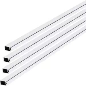 M-D 빌딩 제품 14103 5/16인치 x 48인치 흰색 알루미늄 스크린 프레임 키트