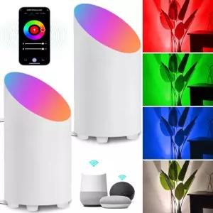 선비 스마트 플로어 실내 조명을 밝게 하는 5W RGBW 조명 가능 타이머 2700K-650K 스포트라이트 조광 식물