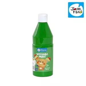 초록500ml 유아 워셔블 지워지는 페인트 감성물감 물감 식물성분