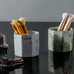 화장대 꾸미기 브러쉬통 빗통 빗꽂이 볼펜 KK0129 브러쉬 거치대 볼펜통 연필 메이크업 홀더 펜슬 꽂이