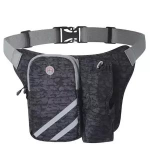 물통 힙색 경량 다용도 야외 러닝 힙색 운동 방수 포켓 아웃도어 스포츠 트레킹 자전거 등산 여성