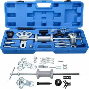 8마일레이크 9방향 슬라이드 해머 풀러 앞바퀴 축 베어링 덴트 허브 기어 제거기 세트