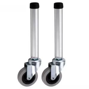 보행보조기 바퀴 교체 이동 브레이크 한쌍 워커 휠