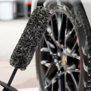 자동차 타이어 세차 휠 브러쉬 배기통 브러시 솔 C19