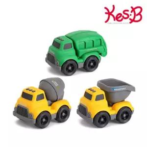 중장비 유아 3종세트 둥근모처리 질감굿 어린이집 손감각 협응력