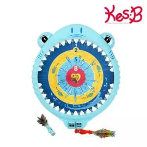 초등학교 집중력 논슬립 다트핀 상어 다트게임 남아선물 돌림판