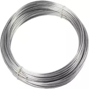 14Ga(1.8mm) 39FT 304 스테인리스 스틸 솔리드 와이어 DIY 예술 및 공예용 다목적 보석 제작 고정 울타리