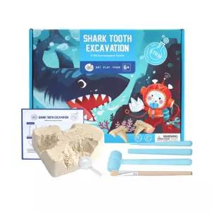 신기한 과학체험 고대상어이빨 화석발굴키트 학교 과학키트 암석