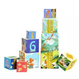 숫자쌓기 동물상자 크기가 유아 다른 키즈카페 블록쌓기 교구