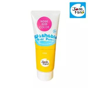 유아 즐거운 미술놀이 워셔블페인트 220ml장미 그림그리기 물감