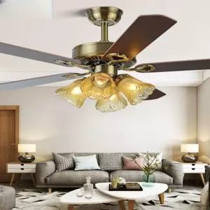 샹들리에 조명 실링팬 천장형 전원 상품 램프 엔틱 천정 환기 주택 선풍기 카페 식당