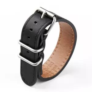 베르투치 Duration 가죽 나토밴드 22mm (더블 룹)