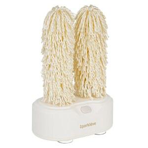 가정용 유리 제품 폴리셔, 세계 최초의 저렴한 회전 600RPM 드라이, 폴리싱, 모든 유리잔, 와인, 바, 음용, 습식/건조, 반짝이는 제품용, 흰색, 클래식 매트