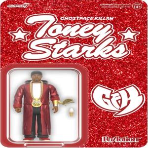 슈퍼7 고스트페이스 킬라 토니 스타킹 반응 피규어 - 3.75인치 액션 액세서리 힙합 수집품 및 레트로 토이