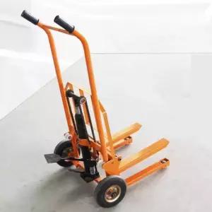 소형 핸드 지게차 리프트 가정용 트럭 수동 미니 스태커 카트 창고 수동지게차 팔레트