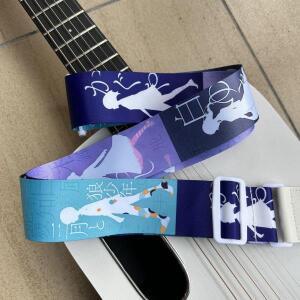요루시키 나이트 디어 플라스틱 기타 스트랩 신형 유니버설 베이스 악기 액세서리 부품