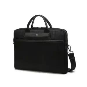 [백화점 정품] 25FW 닥스 ACC 블랙 가죽 부분 체크 서류가방 DBBA4F331