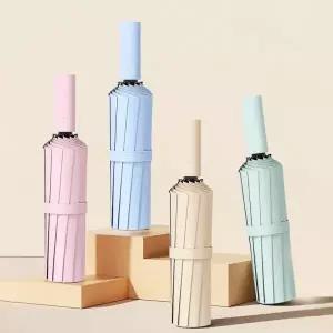 원터치 접이식 3단 자동우산 경량 우양산