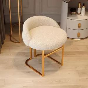 인테리어 화장대의자 등받이 네일샵 모던 북유럽 스툴 메이크업 디자인