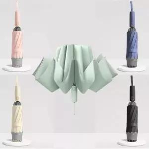 접이식 거꾸로 3단 우산 자외선차단 양산 대형 자동 우산 양우산 접는 우양산 휴대용우산 햇빛차