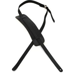 펜더 슈퍼 디럭스 빈티지 스타일 기타 스트랩, 2인치, 블랙