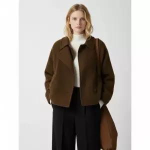 ZOOC 라마 블렌디드 숏 코트 Z254MSG501 1264184