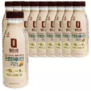 밸런스밀 귀리 프로틴 쉐이크 10개 식사대용 선식