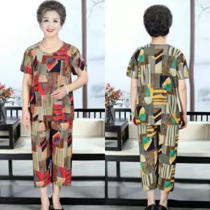 홈웨어 쿨링 할머니바지 우정템 원피스 가족 신혼부부커플 잠옷 여름 시원한