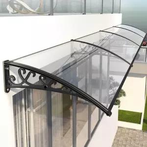 투명 차양막 테라스 캐노피 접이식 농막 옥상 비가림 현관 수동 렉산 행사용 카페 지붕