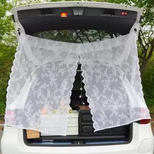 커텐 차박 레이스 창문 캠핑 트렁크 차크닉 햇빛 가리개 창문커텐 커튼