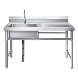 업소용 싱크대 세정대 야외 스텐싱크대 걸레싱크대 작업대 씽크대 탕비실 영업용 대형