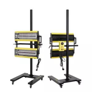 자동차 건조기 히터 이동식 휴대용 도장 필름 가열 장치 램프 열처리기 팬 차량 건조