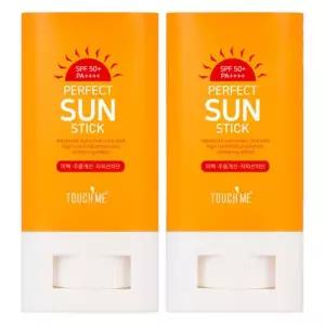 이지하우스 터치미 퍼펙트 대용량 썬스틱 톤업 선크림 SPF50+ PA++++ 20g 2개 823195