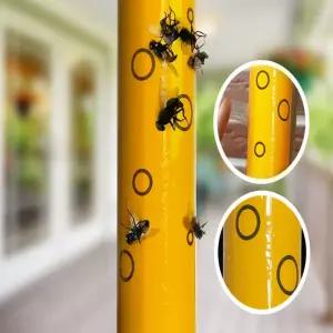 끈끈이 모기끈끈이 초 스트랩 제거제로 초강력 트랩 퇴치기 모기 벌레 파리