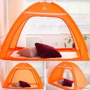 도매직방 실내 방한용 난방 난방용 원터치 텐트 방한 양문형