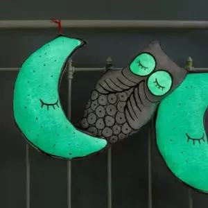 쿠션 등받이 핑크돼지 야광 *땡처리*야광 대 감성 인테리어 이쁜