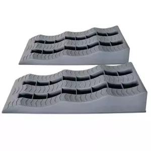 트레일러 지지대 타이어 받침 브래킷 카라반 고정 장박용