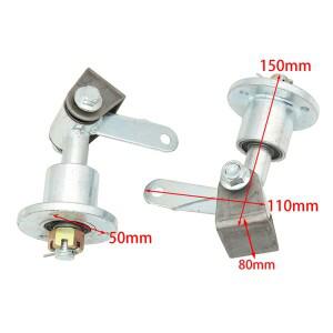 호환 4륜 고 카트 부품 개조 양 각도 스티어링 조인트 플랜지 허브 시트  앞바퀴 베어링