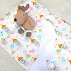 인견 일체형 유아 이불 세트 S 숲속공주/침구류/아동/유치원/아기/귀여운/극세사/낮잠용/침구/사계절/차렵