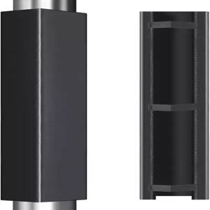 Hollowfly 4인치 농구 폴 패드 47.2인치 높이의 선수 보호 및 안전을 위한 내후 방수 차고 모든 날씨