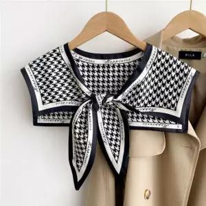 DDK 패턴 숄 스카프 머플러 봄 여름 망토 FWFHS0PP20