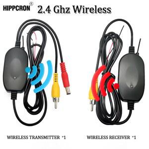 멀티미디어 모니터 Rearview 카메라에 대 한 2.4G 무선 자동차 후면보기 카메라 컬러 비디오 송신기 수신기 키트 12V