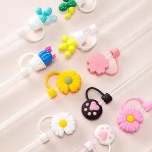 뚜껑캡 휴대용 마개 뚜껑 텀블러 스트로우캡 스트로우 캡 빨대 콜드컵